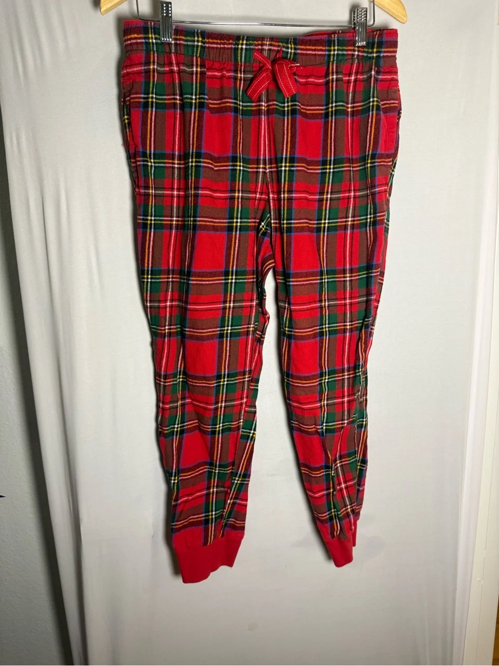 Old Navy Kids Red Tartan Plaid Pajama Pants
